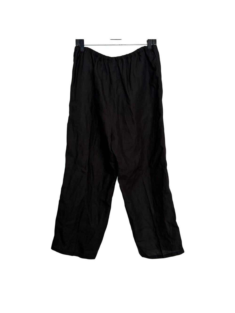 Shamask Linen Pants - Black - Size 16